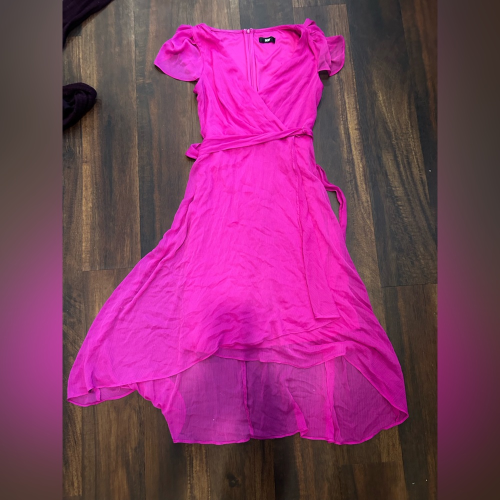 DKNY Fuchsia Dress